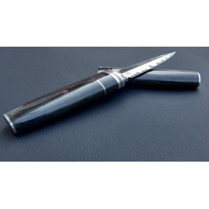 НІЖ В ПІХВАХ ексклюзивний ніж ручної роботи майстра Fomenko Knifes, cталь S390, 66-67 HRC, купити замовити в Україні. Photo 3